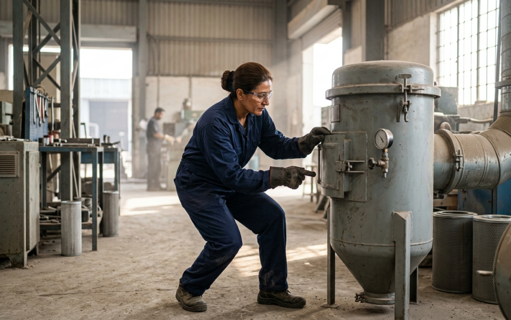 filtro a maniche industriale