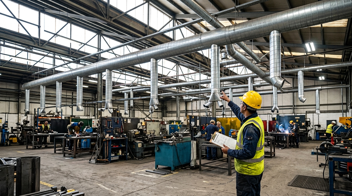 Tubo Aspirazione Industriale: Come Scegliere Diametro, Materiale e Lunghezza