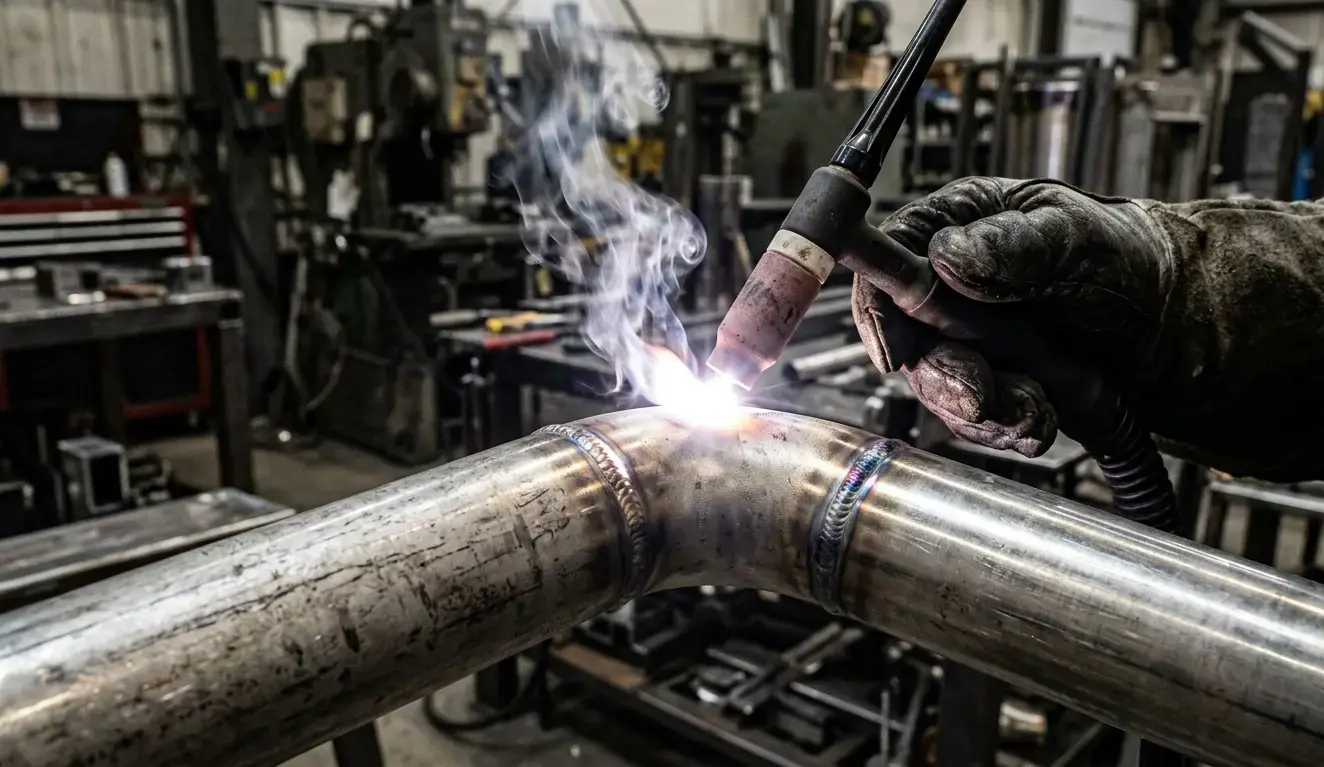 Saldatura TIG su acciaio inox: processo che genera cromo esavalente e nichel