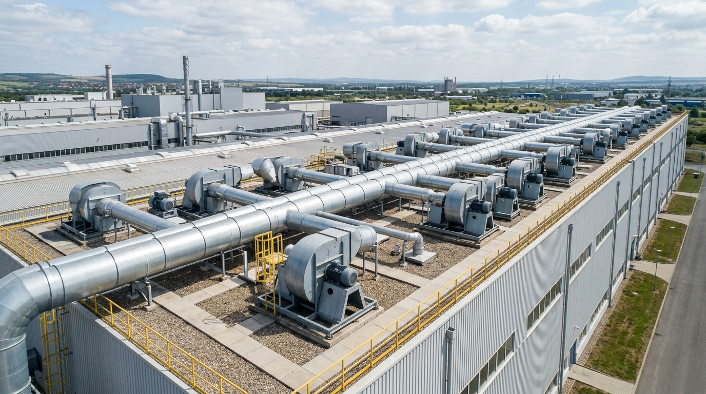 Ventilazione Industriale: Come Funziona e Cosa Prevede la Normativa