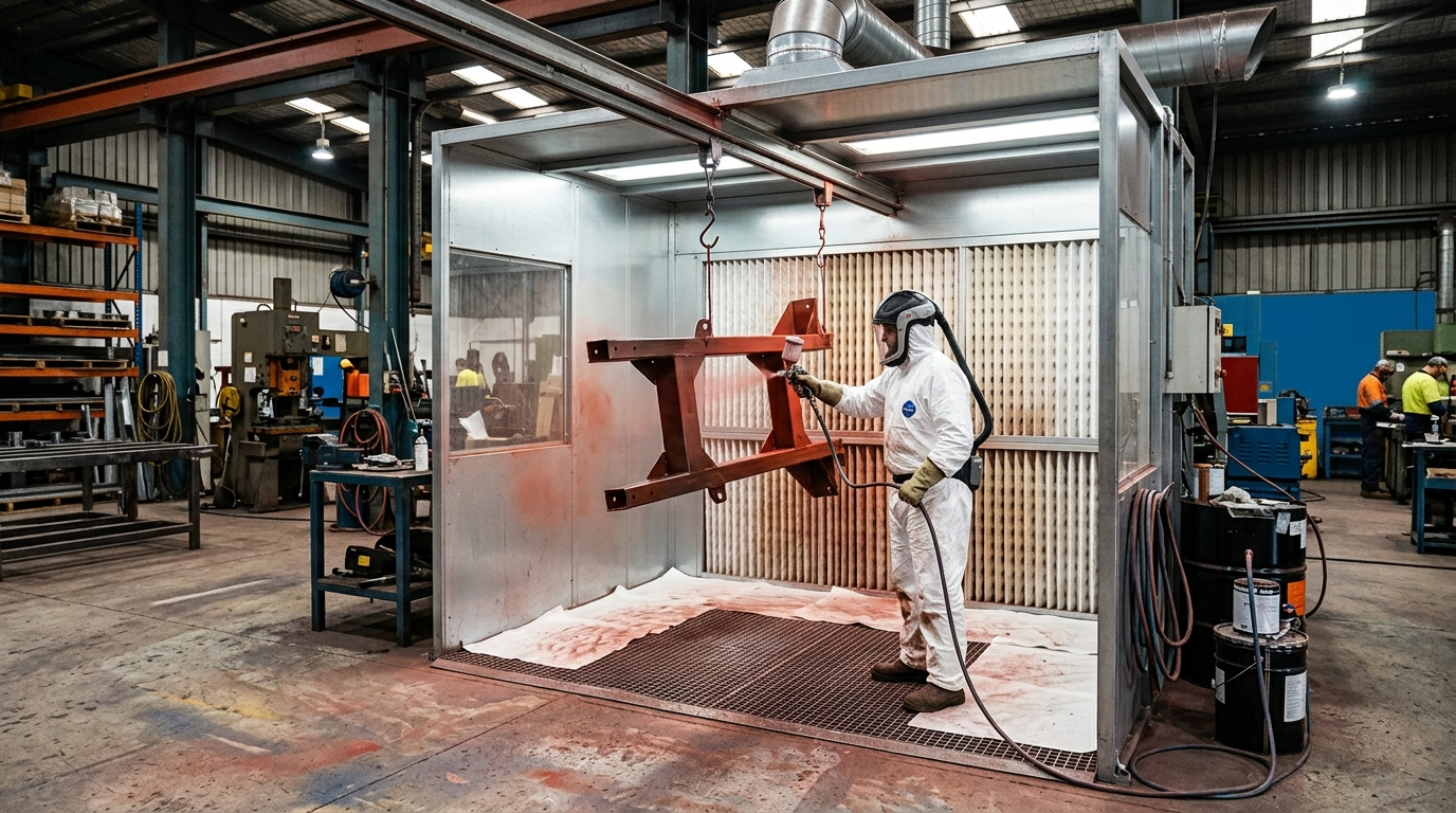 Cabina di Verniciatura Industriale: Tipi, Costi e Come Scegliere